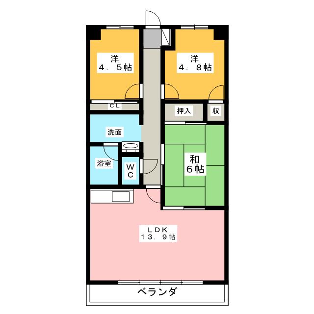 マルシオン・マルジュの間取り