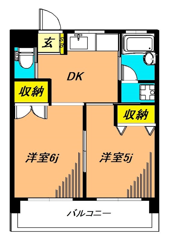 湯本ビルの間取り