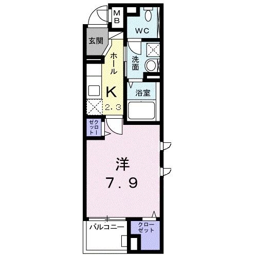 グレイスコモンズ東静岡の間取り