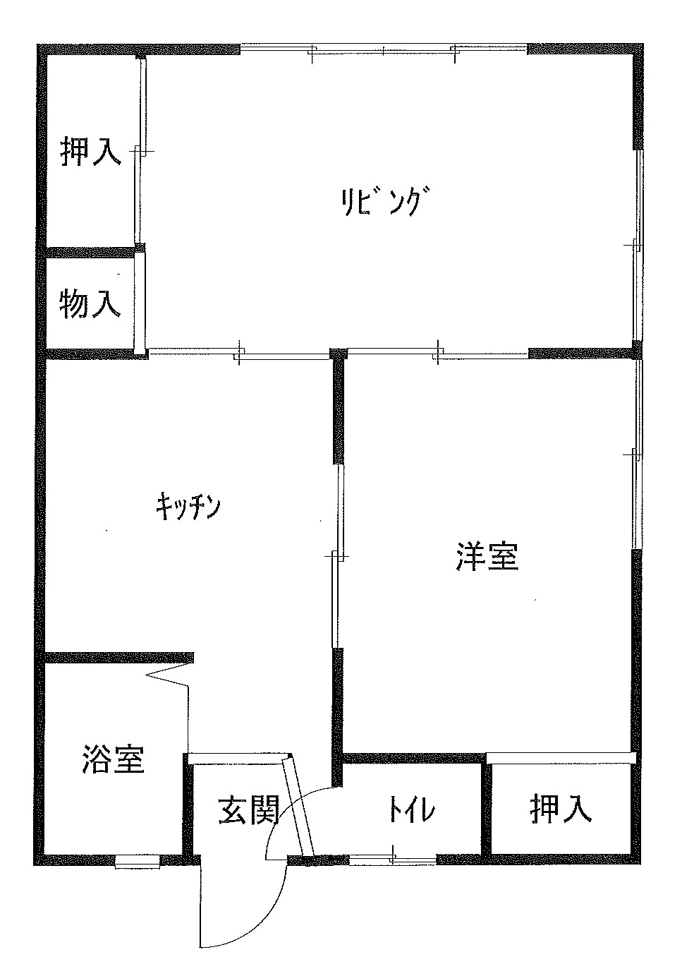 岩井ハイツの間取り