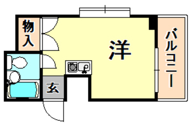 サンパティック須磨の間取り