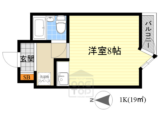 KSレジデンス千里山高塚（旧ニューヒル高塚）の間取り