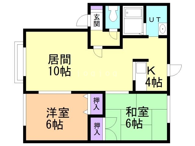 パステルハイツの間取り