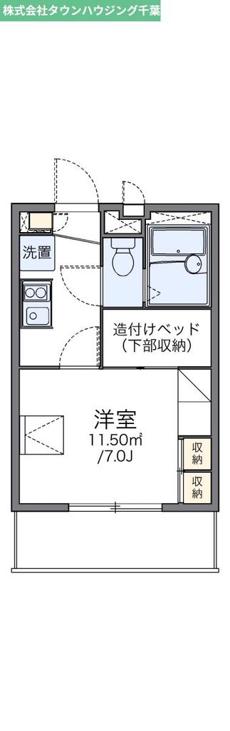 レオパレスおもひでの間取り