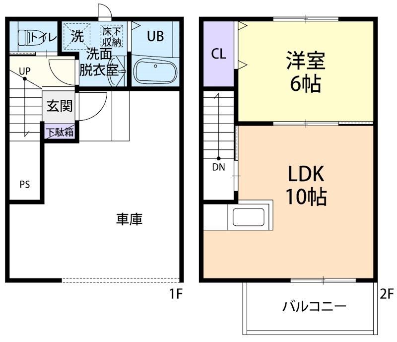 Evolutionの間取り