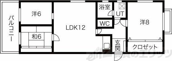 【シャルムハイツ小川の間取り】