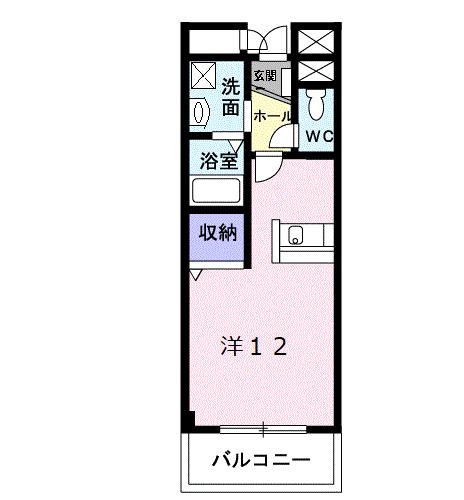 プラティークの間取り