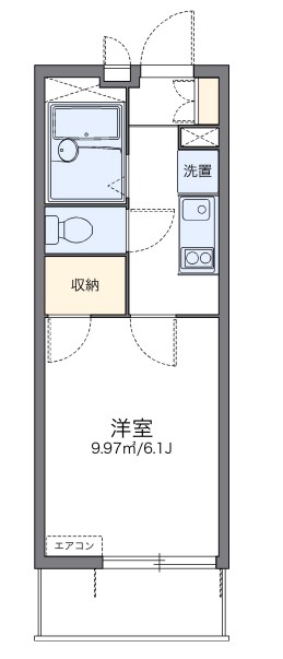 レオパレスアークの間取り