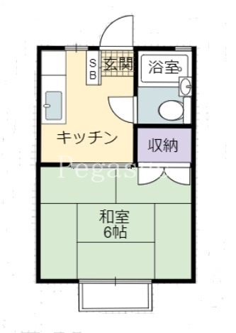 コスモハイツ山崎町の間取り