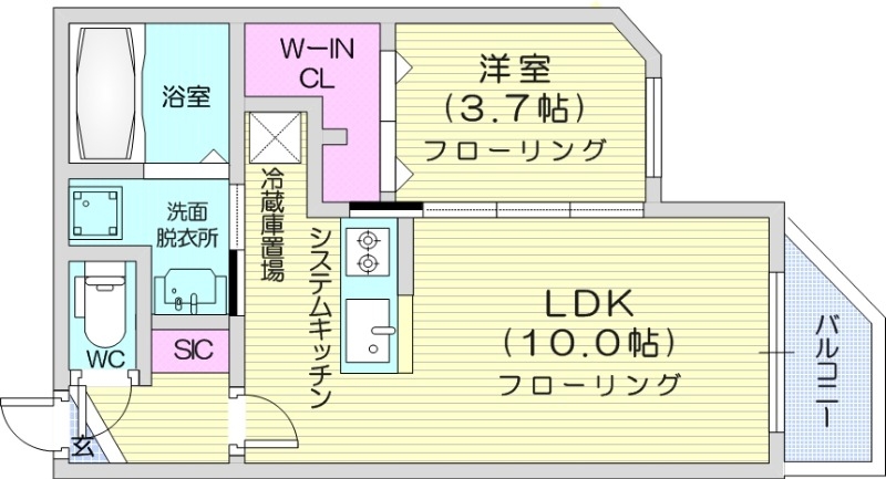 GranFeriaの間取り