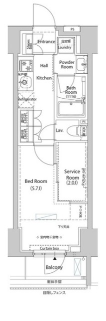 ARKMARK巣鴨COURTの間取り