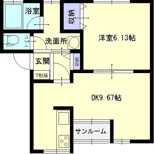 フルハウスIIの間取り