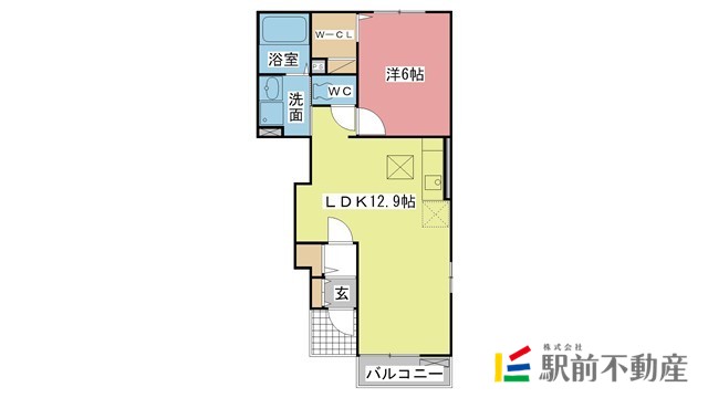 フランメゾンII番館の間取り