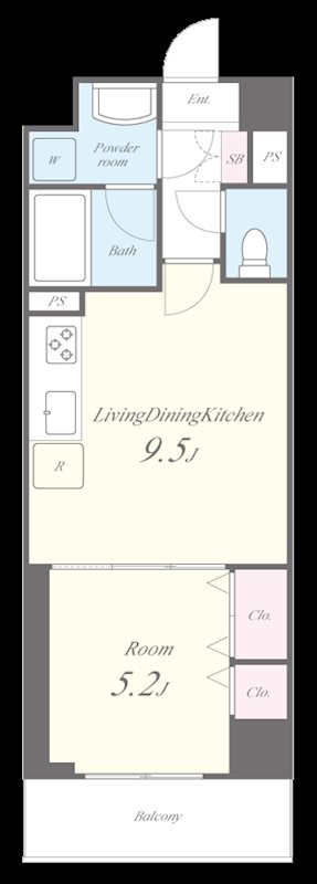 （仮称）加納様マンションの間取り