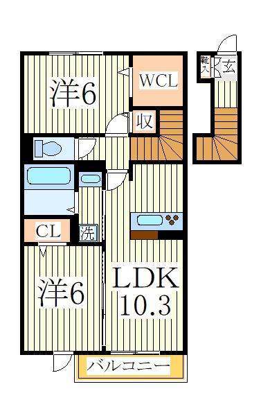 グランシエラの間取り