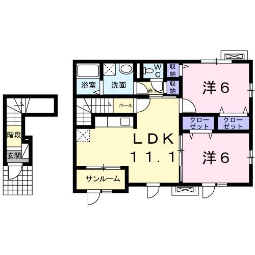 カンタービレの間取り