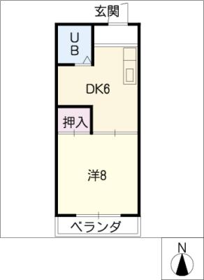 アシスト各務原マンションの間取り