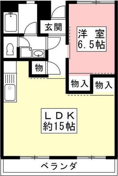 【エスポワール長良の間取り】