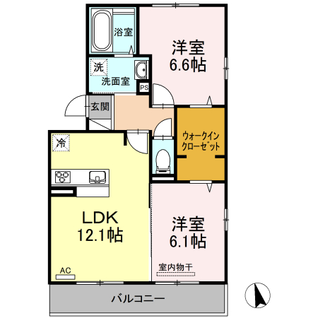 エストレーラの間取り