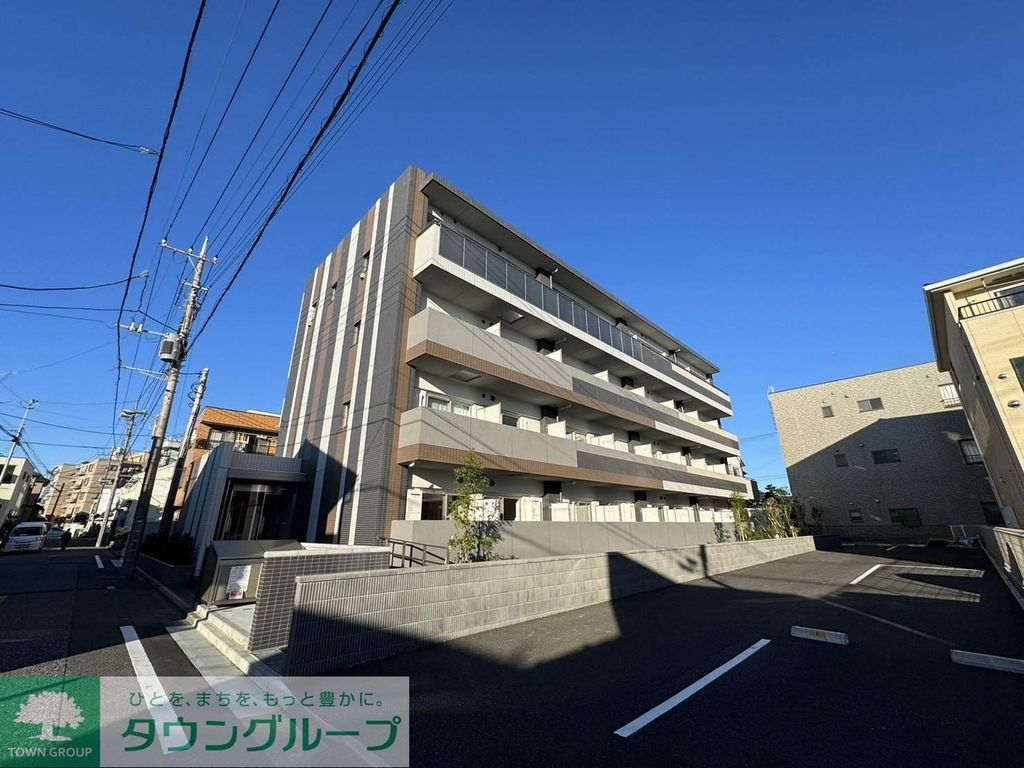 【戸田市笹目南町のマンションの建物外観】