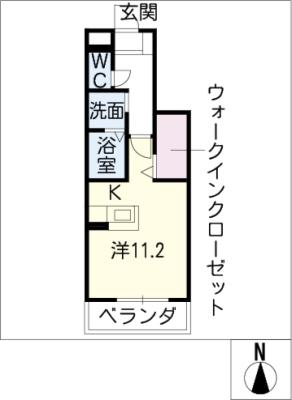 ルピナス春田の間取り