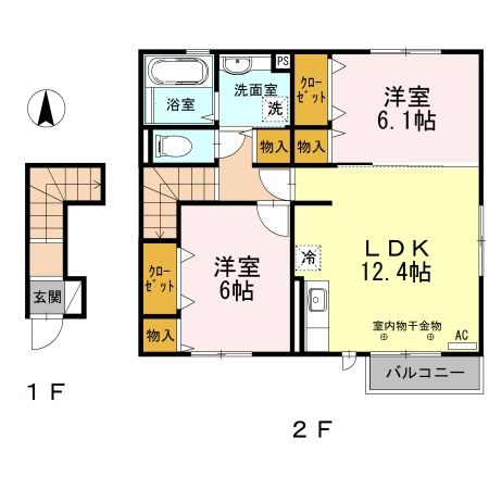 アプローズ広面の間取り