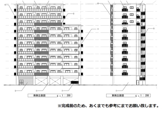 【那覇市小禄のマンションの建物外観】