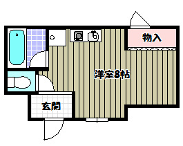 パークヒルズ千代田の間取り