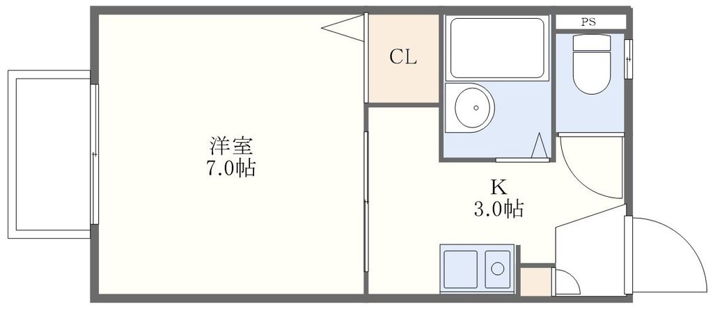 フレグランス久山の間取り