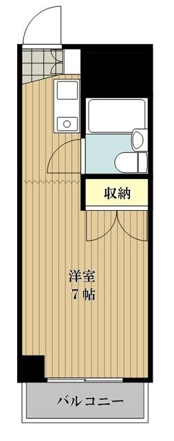 狭山市入間川のマンションの間取り