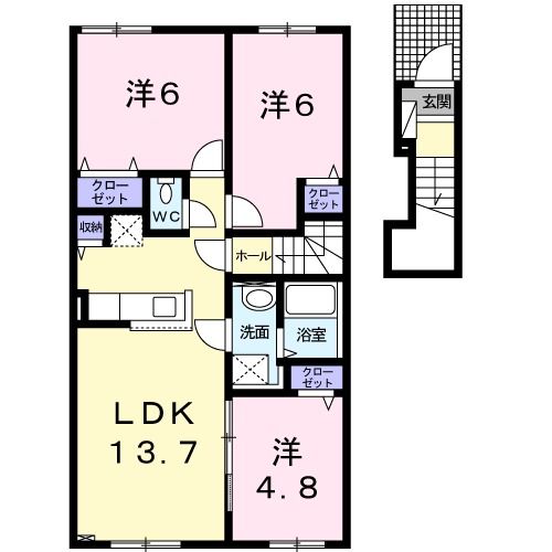 【滝川グランドヒルズの間取り】