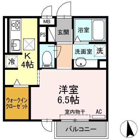 ＨＥＤＩＡＲＤ（エディアール）の間取り