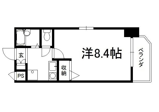 エムエフ御所北の間取り