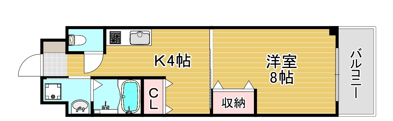 シーガルマンションIIの間取り