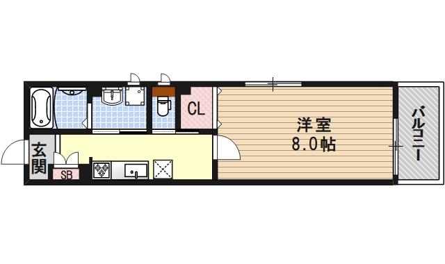 Calluna（カルーナ）の間取り