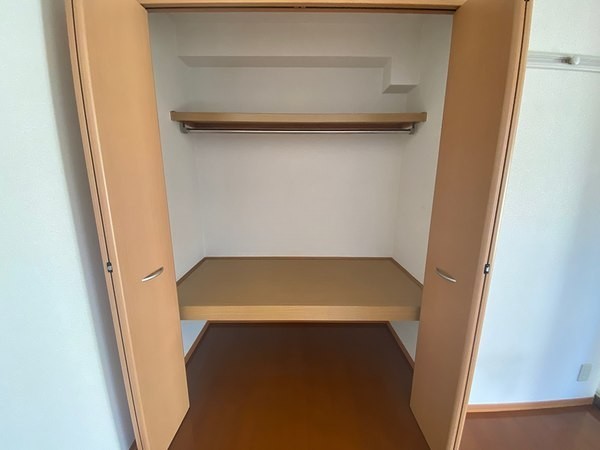 収納　たっぷりとした収納スペースです