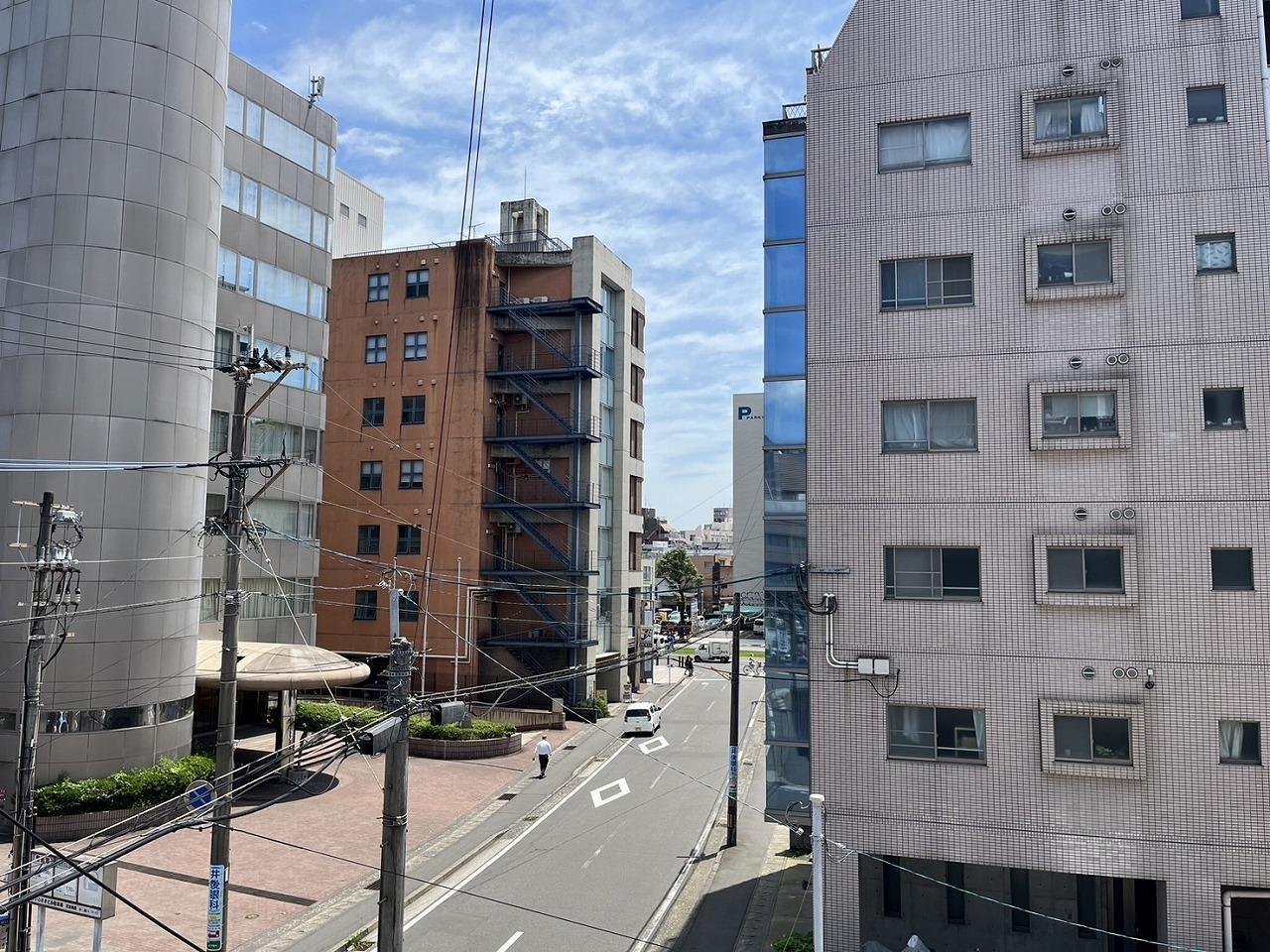 眺望　眺望　電車通りそば