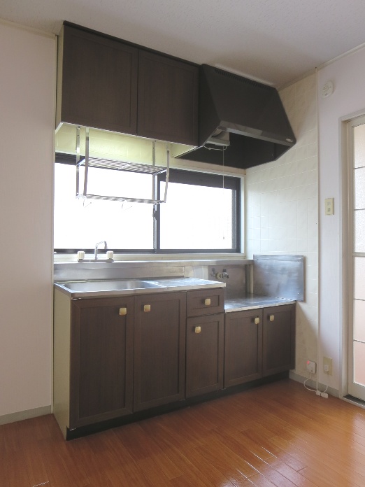 キッチン　ガスコンロ付で楽しくお料理♪