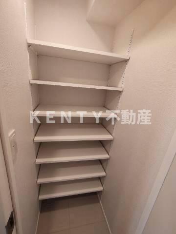 収納　大きなものも収納できそうです