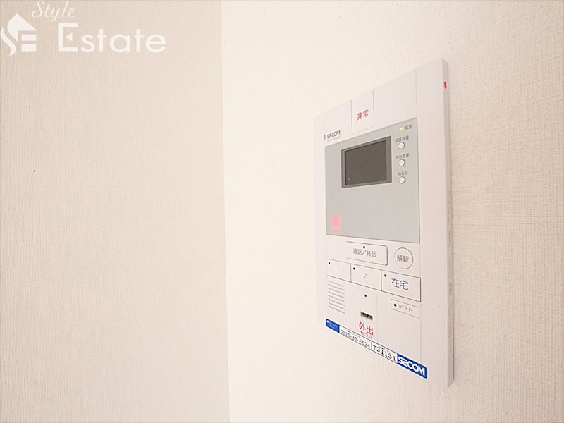 セキュリティ　モニター付きインターホン