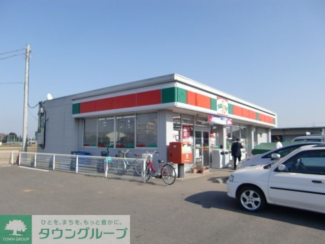 コンビニ　サンクス船橋はさま店（コンビニ）まで328m