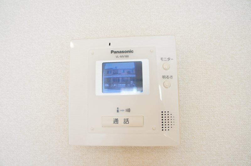 セキュリティ　来客時に便利なＴＶモニターホン