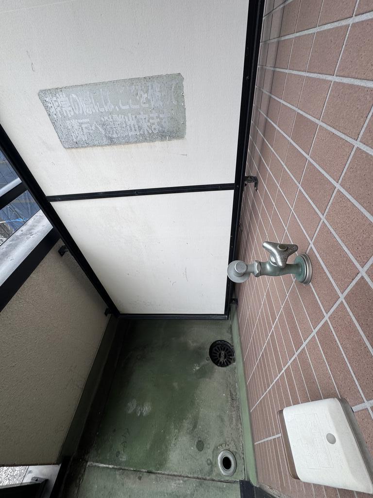 その他　洗濯機が置けます