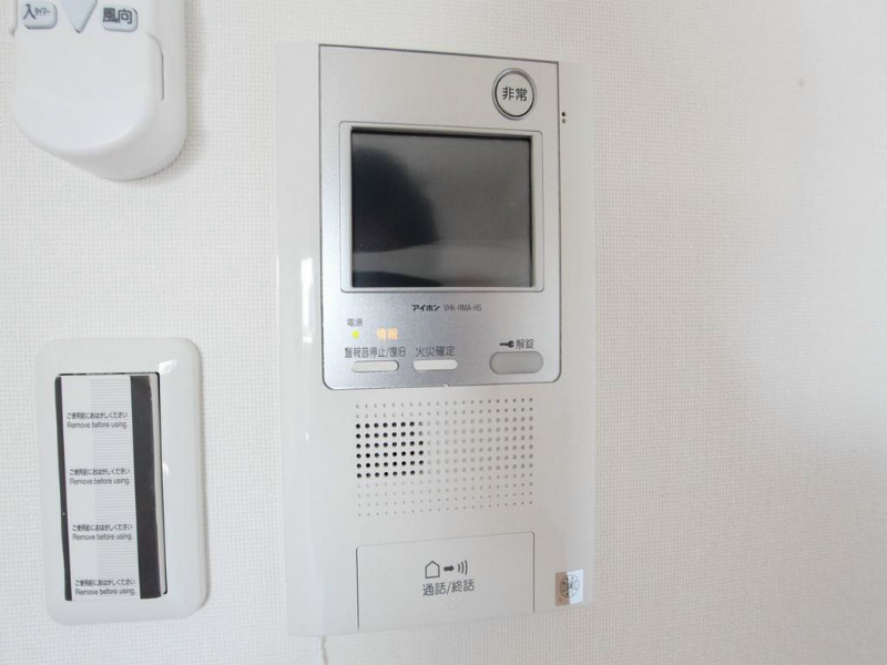 セキュリティ　ＴＶモニター付インターホン