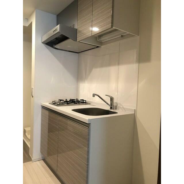 キッチン　Bタイプ2018年1月撮影 同タイプ502号室の写真です。