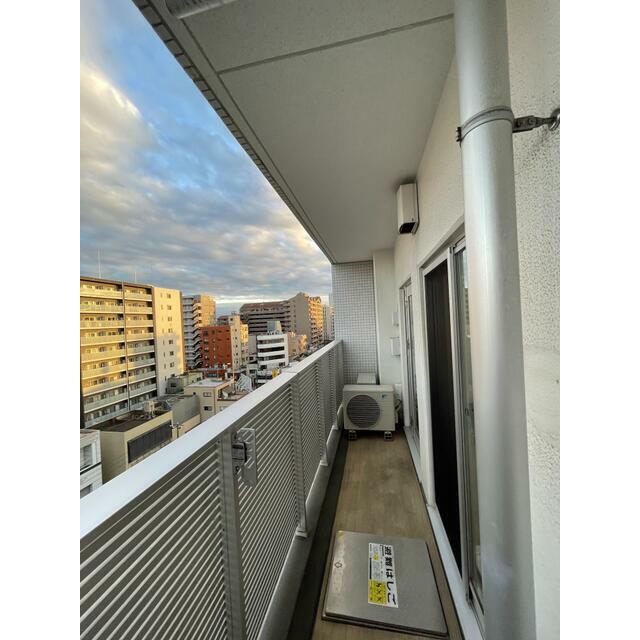 バルコニー　上階につき眺望良好