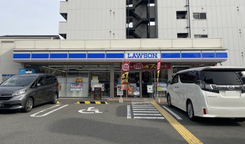 コンビニ　ローソン 遠里小野店（コンビニ）まで401m