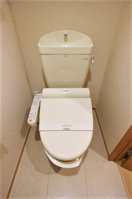 トイレ　ゆったりとした空間のトイレです