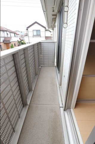 バルコニー　広々としたバルコニーです