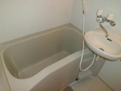 バス・シャワールーム　洗面台付バスルーム。